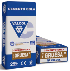 Cemento cola Capa Gruesa saco 25 kg